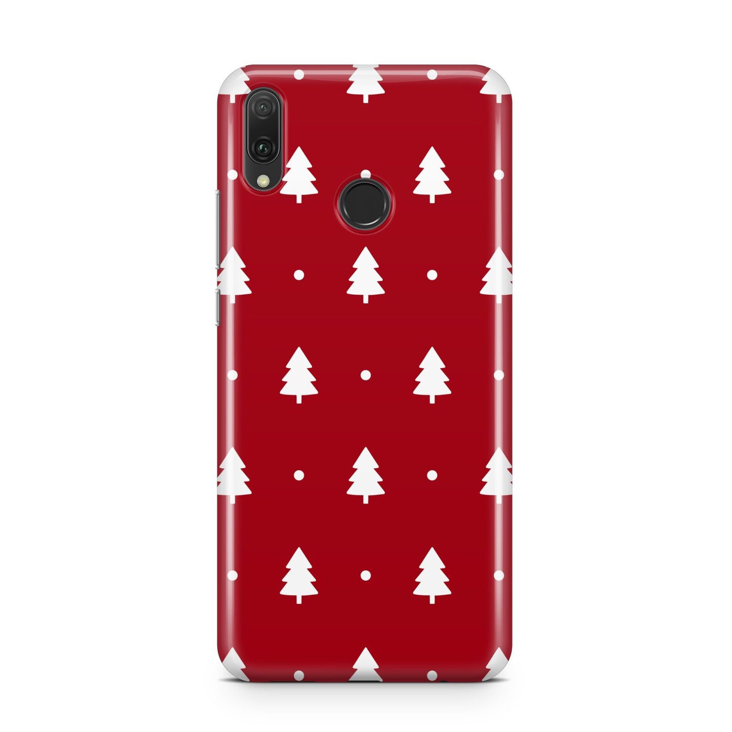 Classic Red Christmas Trees Huawei Y9 2019