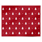 Classic Red Christmas Trees Personalised Wrapping Paper Alternative