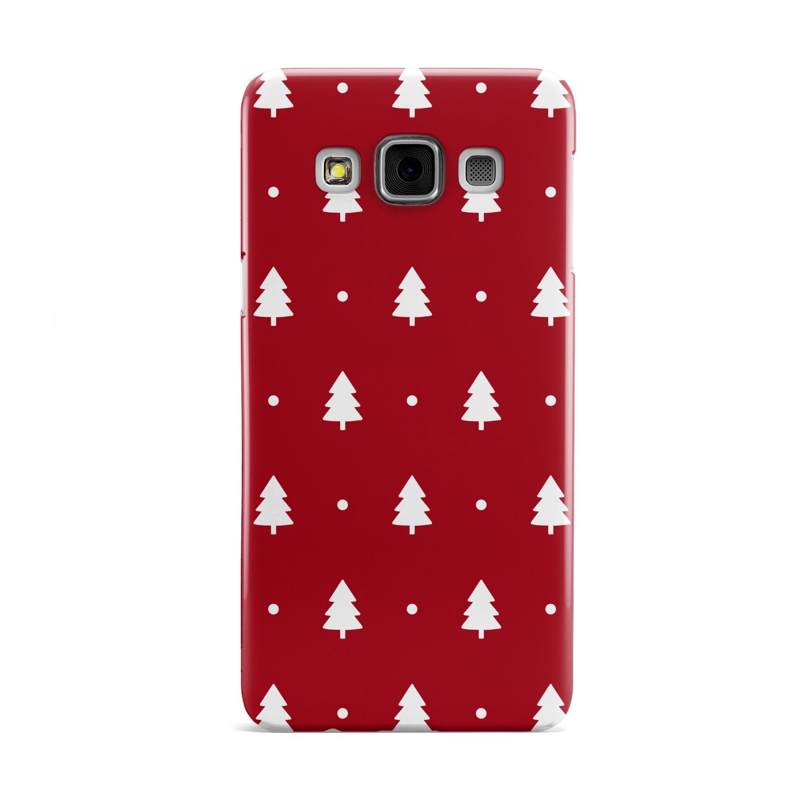 Classic Red Christmas Trees Samsung Galaxy A3 Case