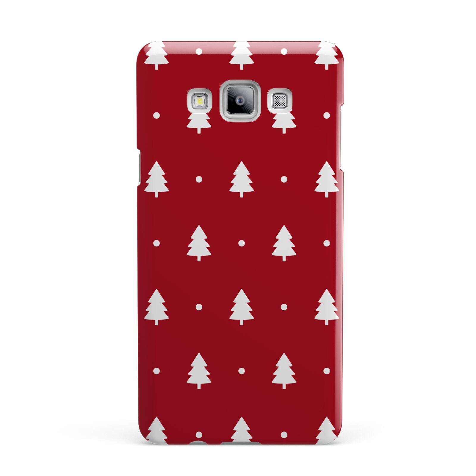 Classic Red Christmas Trees Samsung Galaxy A7 2015 Case