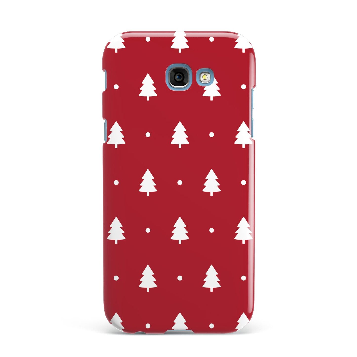 Classic Red Christmas Trees Samsung Galaxy A7 2017 Case
