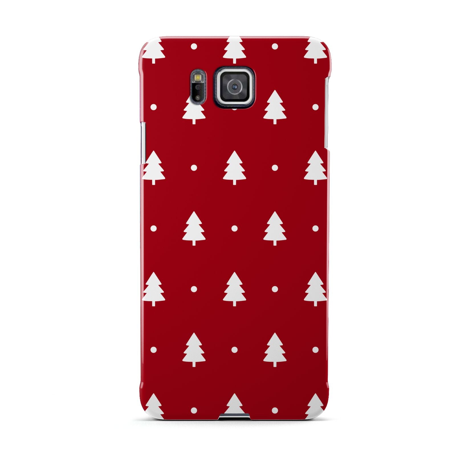 Classic Red Christmas Trees Samsung Galaxy Alpha Case
