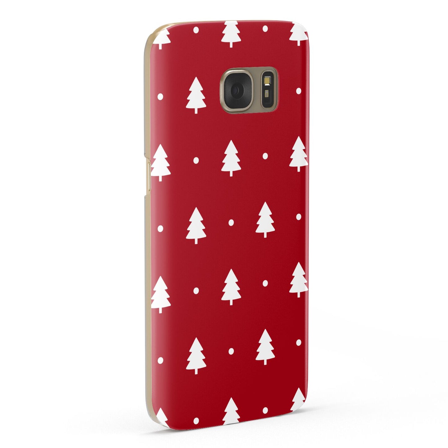 Classic Red Christmas Trees Samsung Galaxy Case Fourty Five Degrees