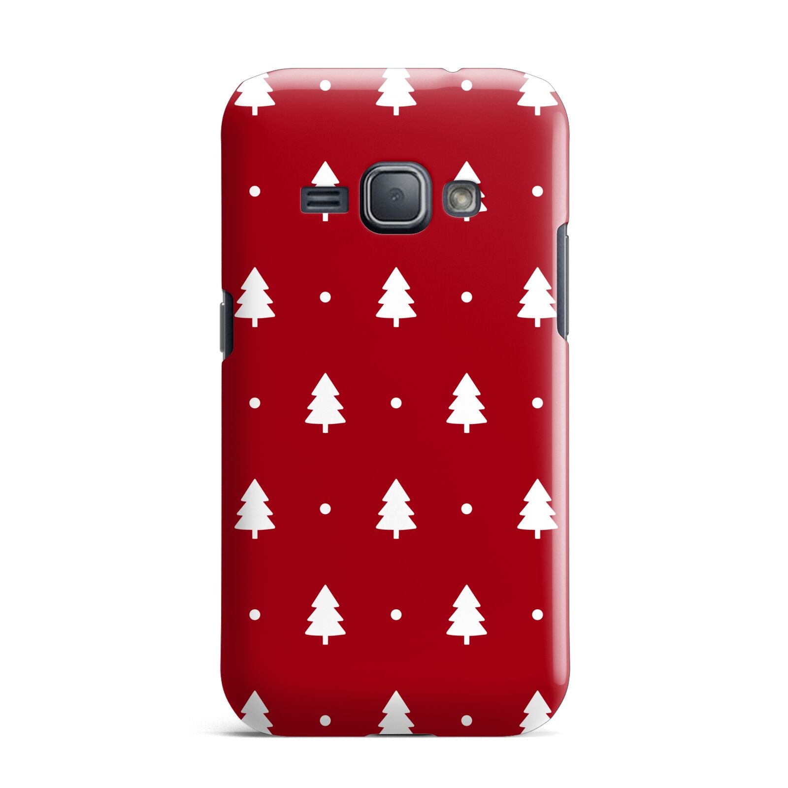 Classic Red Christmas Trees Samsung Galaxy J1 2016 Case