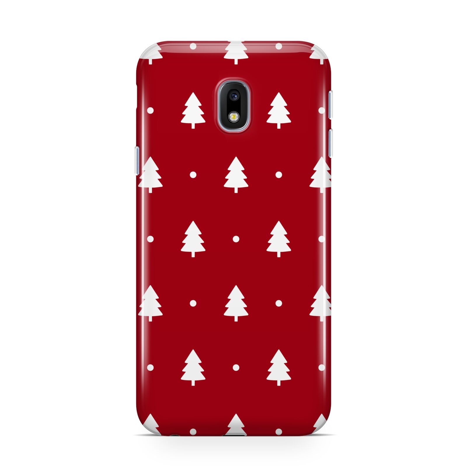 Classic Red Christmas Trees Samsung Galaxy J3 2017 Case