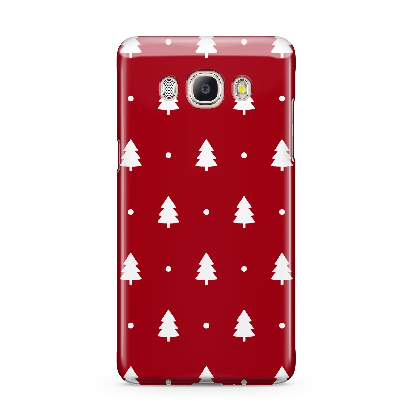 Classic Red Christmas Trees Samsung Galaxy J5 2016 Case