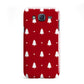 Classic Red Christmas Trees Samsung Galaxy J5 Case