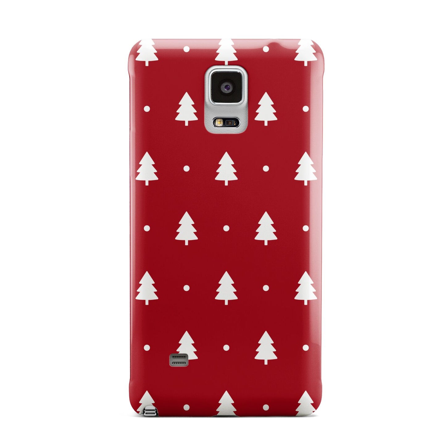 Classic Red Christmas Trees Samsung Galaxy Note 4 Case