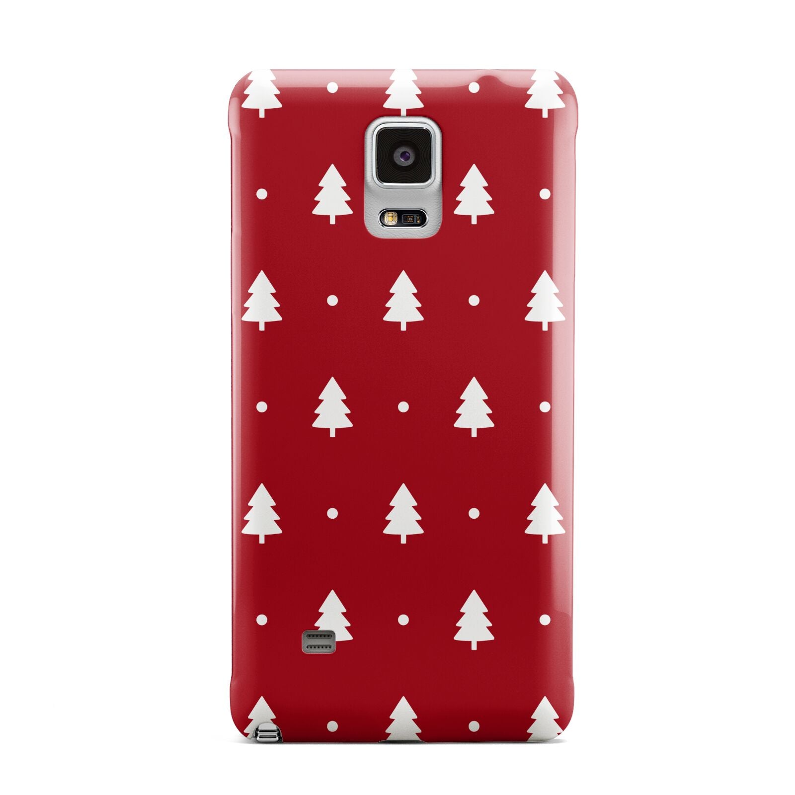 Classic Red Christmas Trees Samsung Galaxy Note 4 Case