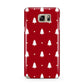 Classic Red Christmas Trees Samsung Galaxy Note 5 Case