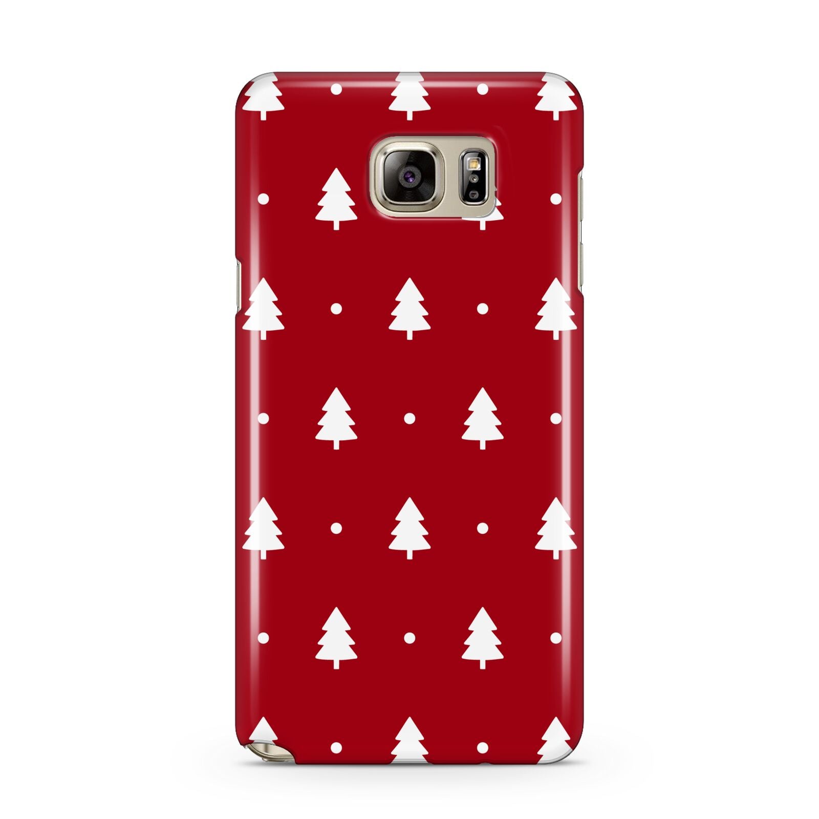 Classic Red Christmas Trees Samsung Galaxy Note 5 Case