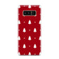 Classic Red Christmas Trees Samsung Galaxy Note 8 Case