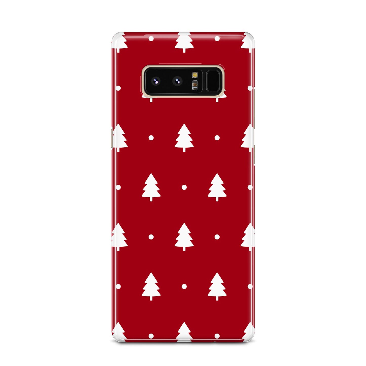 Classic Red Christmas Trees Samsung Galaxy Note 8 Case