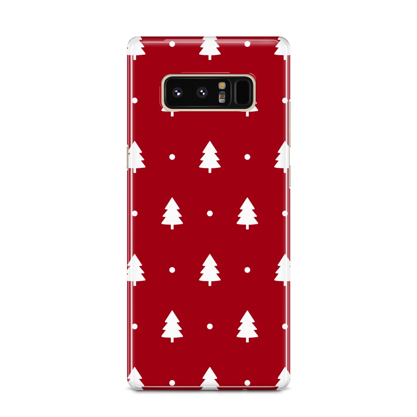 Classic Red Christmas Trees Samsung Galaxy Note 8 Case