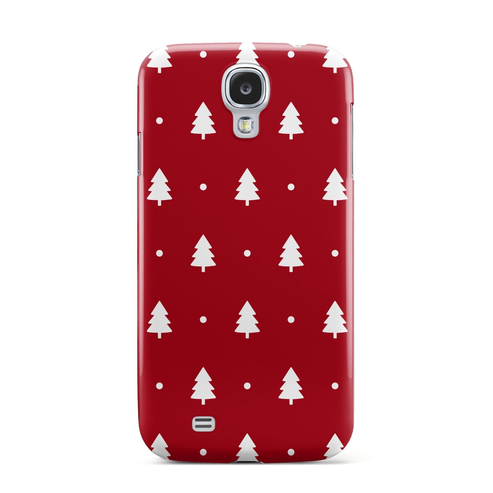 Classic Red Christmas Trees Samsung Galaxy S4 Case