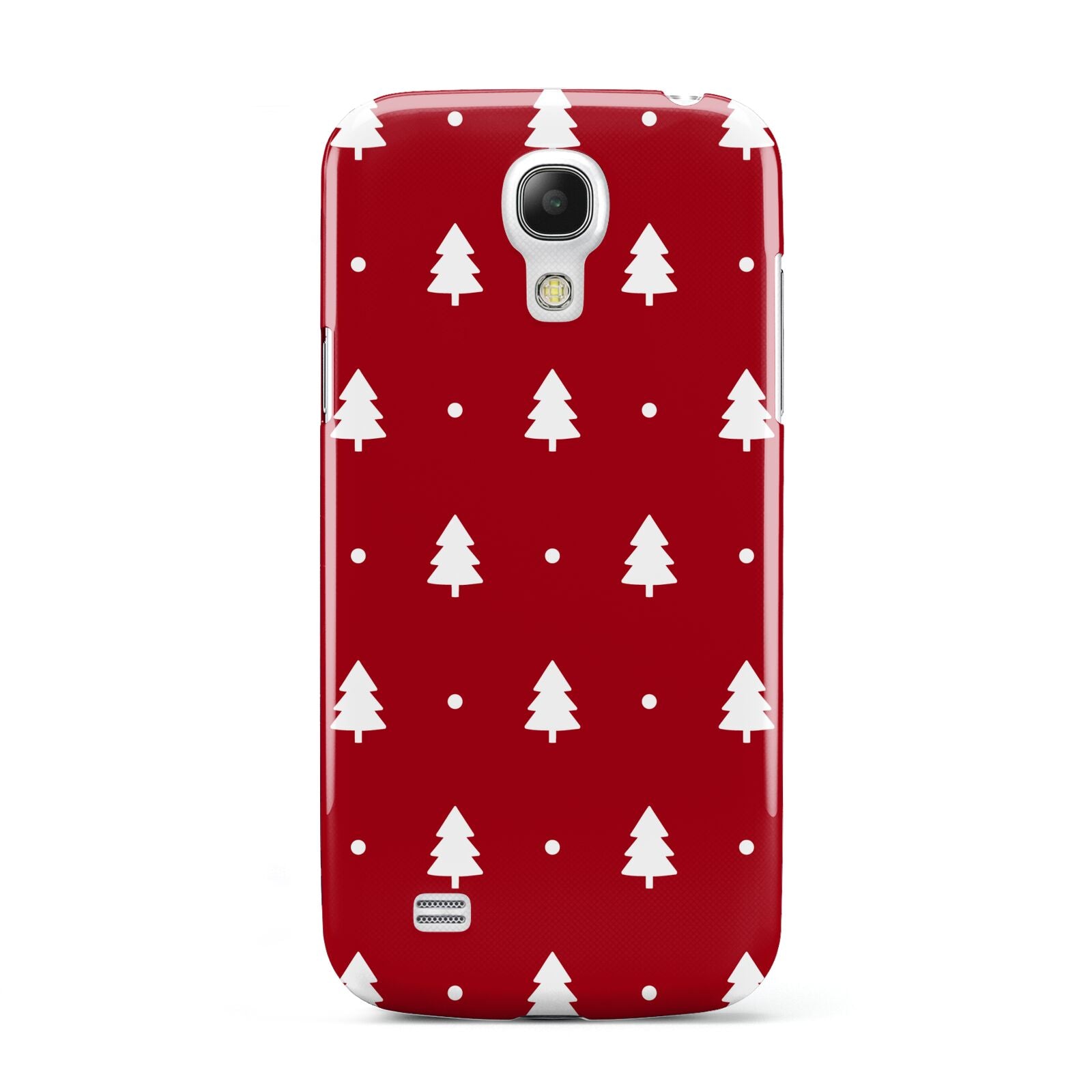 Classic Red Christmas Trees Samsung Galaxy S4 Mini Case