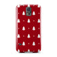 Classic Red Christmas Trees Samsung Galaxy S5 Case