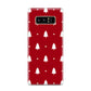 Classic Red Christmas Trees Samsung Galaxy S8 Case