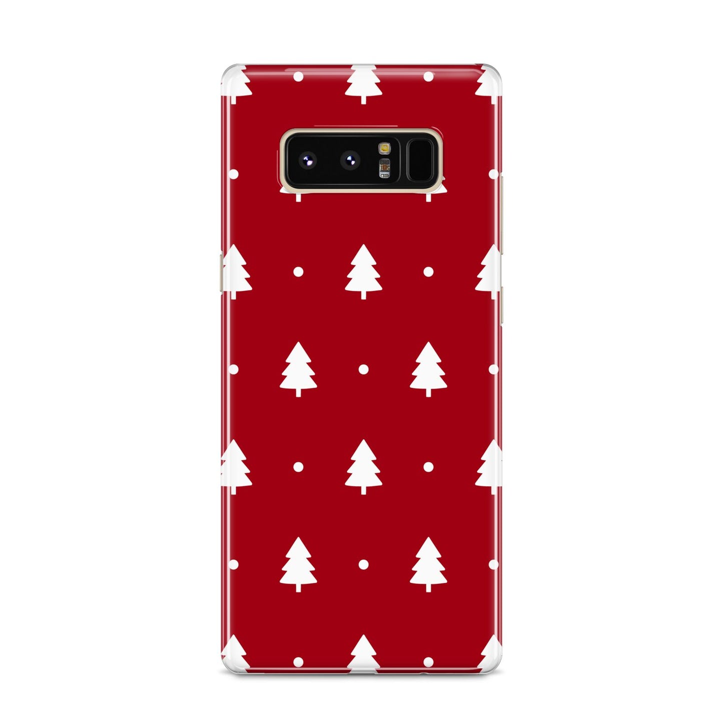 Classic Red Christmas Trees Samsung Galaxy S8 Case