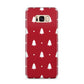 Classic Red Christmas Trees Samsung Galaxy S8 Plus Case