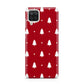 Classic Red Christmas Trees Samsung M12 Case