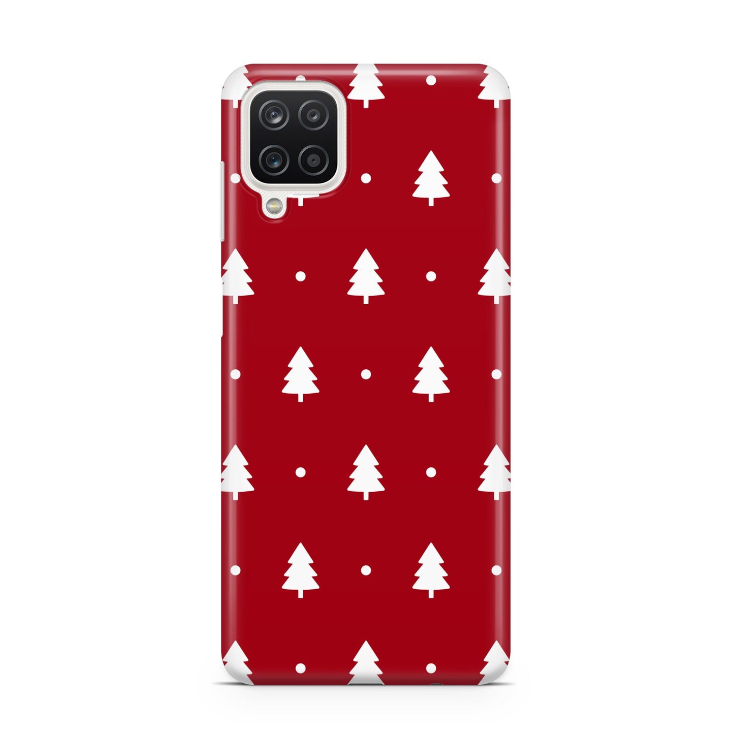 Classic Red Christmas Trees Samsung M12 Case