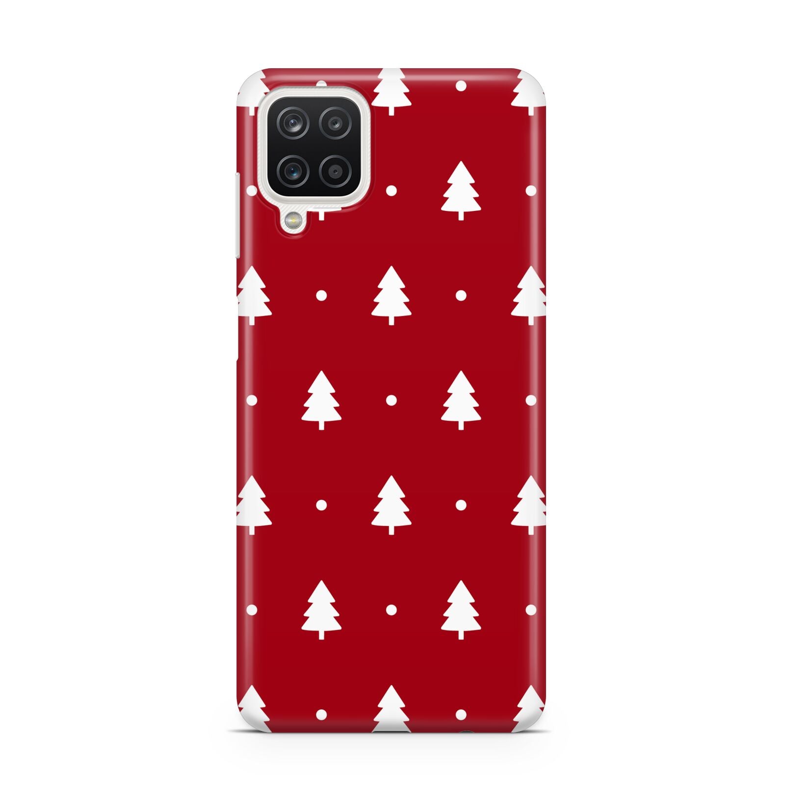 Classic Red Christmas Trees Samsung M12 Case