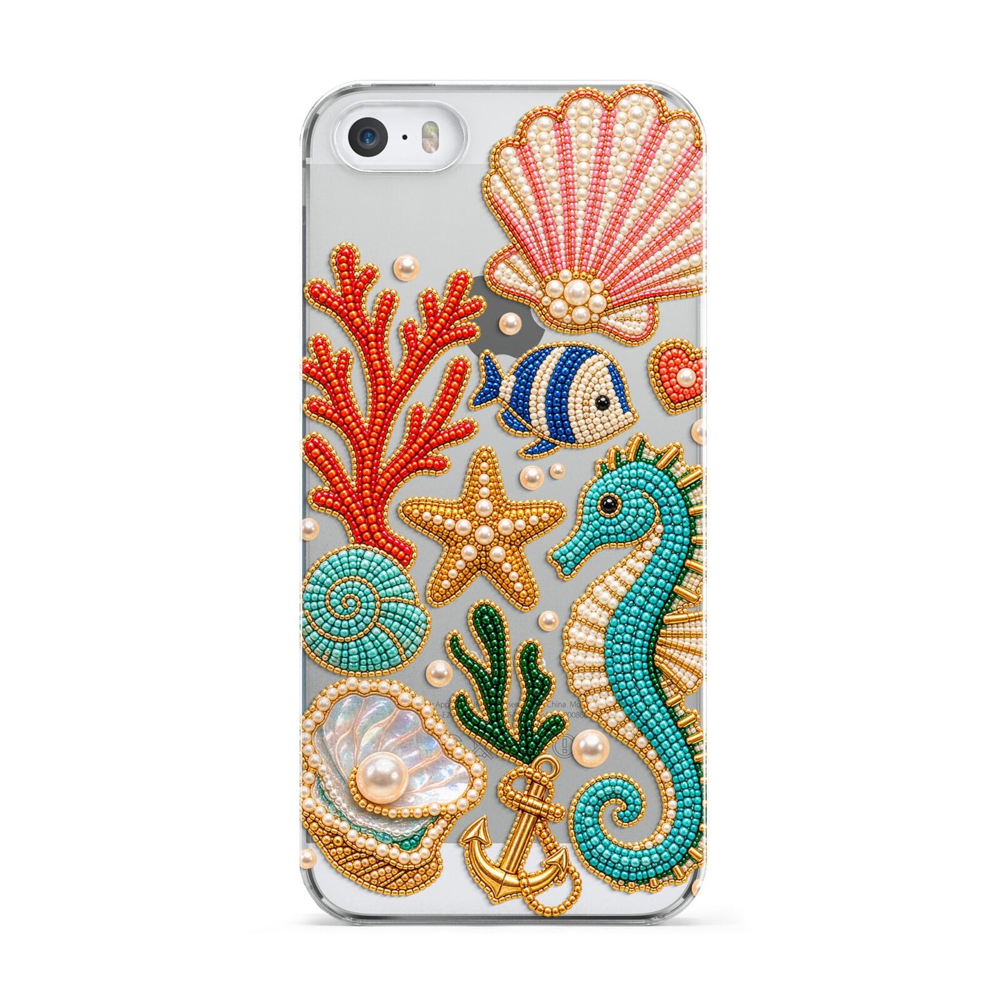 Coastal Treasures Charms Apple iPhone 5 Case
