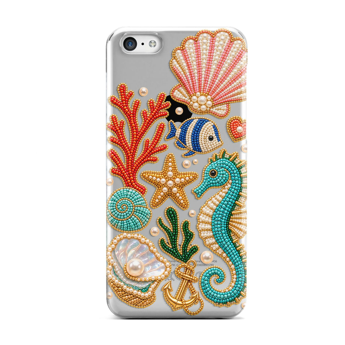 Coastal Treasures Charms Apple iPhone 5c Case