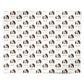 Cockapoo Icon with Name Personalised Wrapping Paper Alternative
