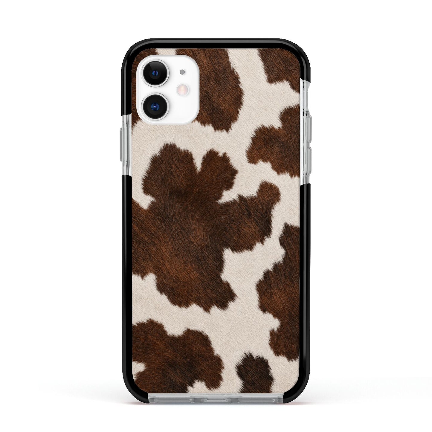 Cocoa Hide Apple iPhone 11 in White with Black Impact Case