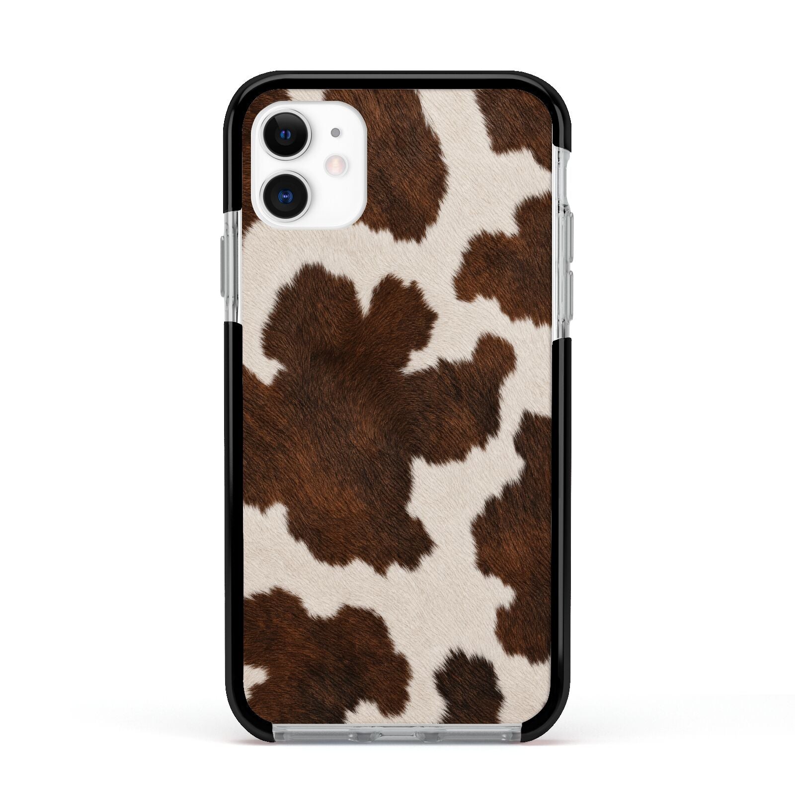 Cocoa Hide Apple iPhone 11 in White with Black Impact Case