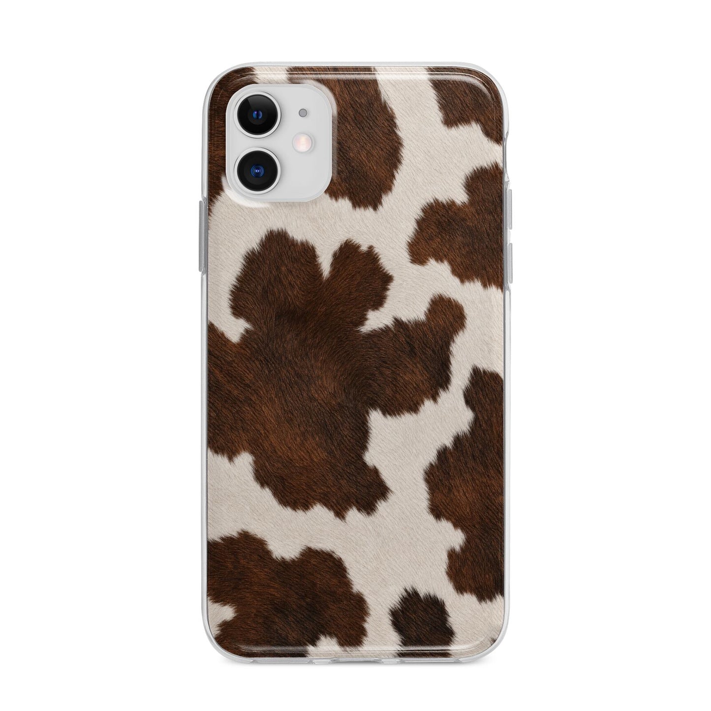 Cocoa Hide Apple iPhone 11 in White with Bumper Case