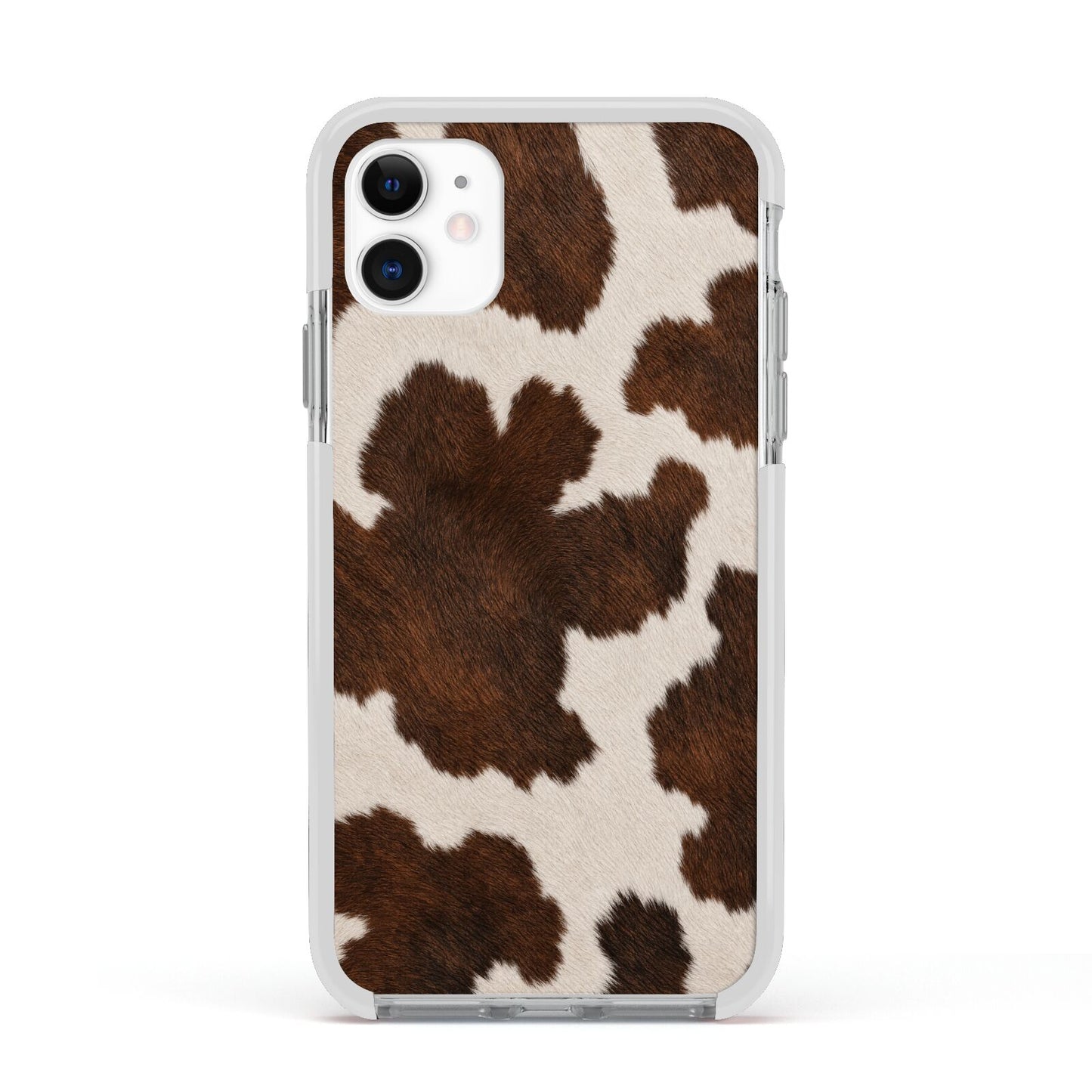 Cocoa Hide Apple iPhone 11 in White with White Impact Case
