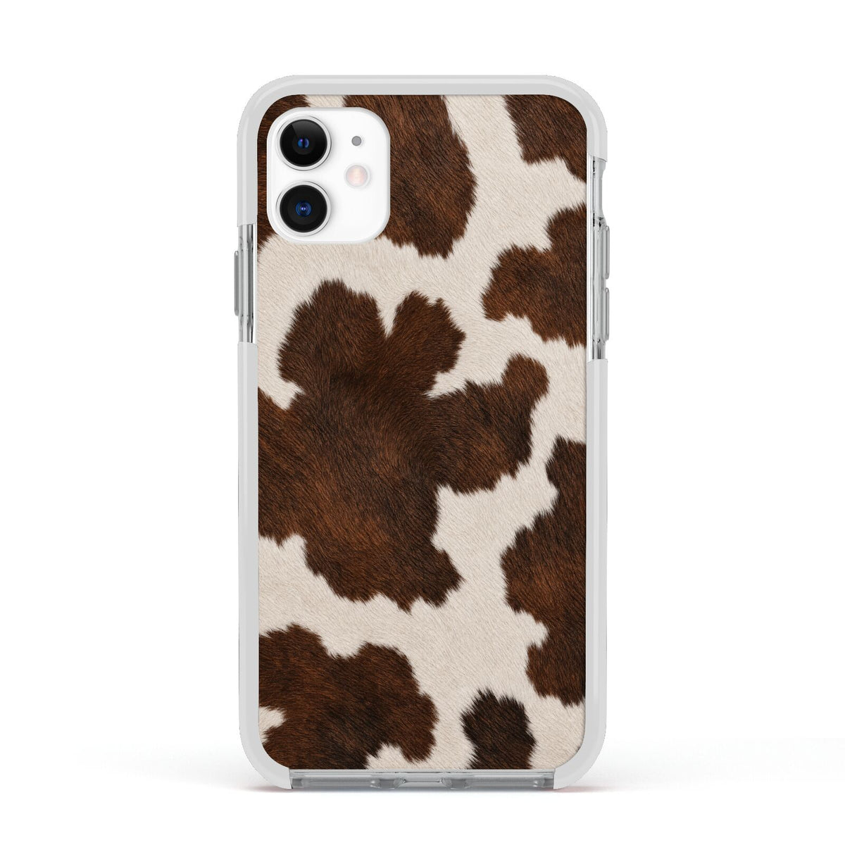 Cocoa Hide Apple iPhone 11 in White with White Impact Case