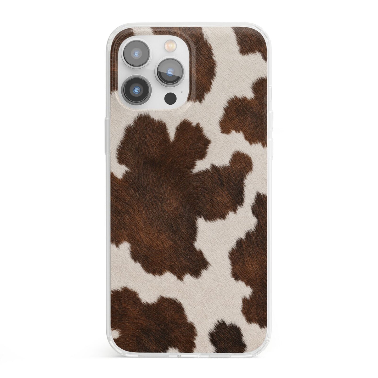 Cocoa Hide iPhone 13 Pro Max Clear Bumper Case