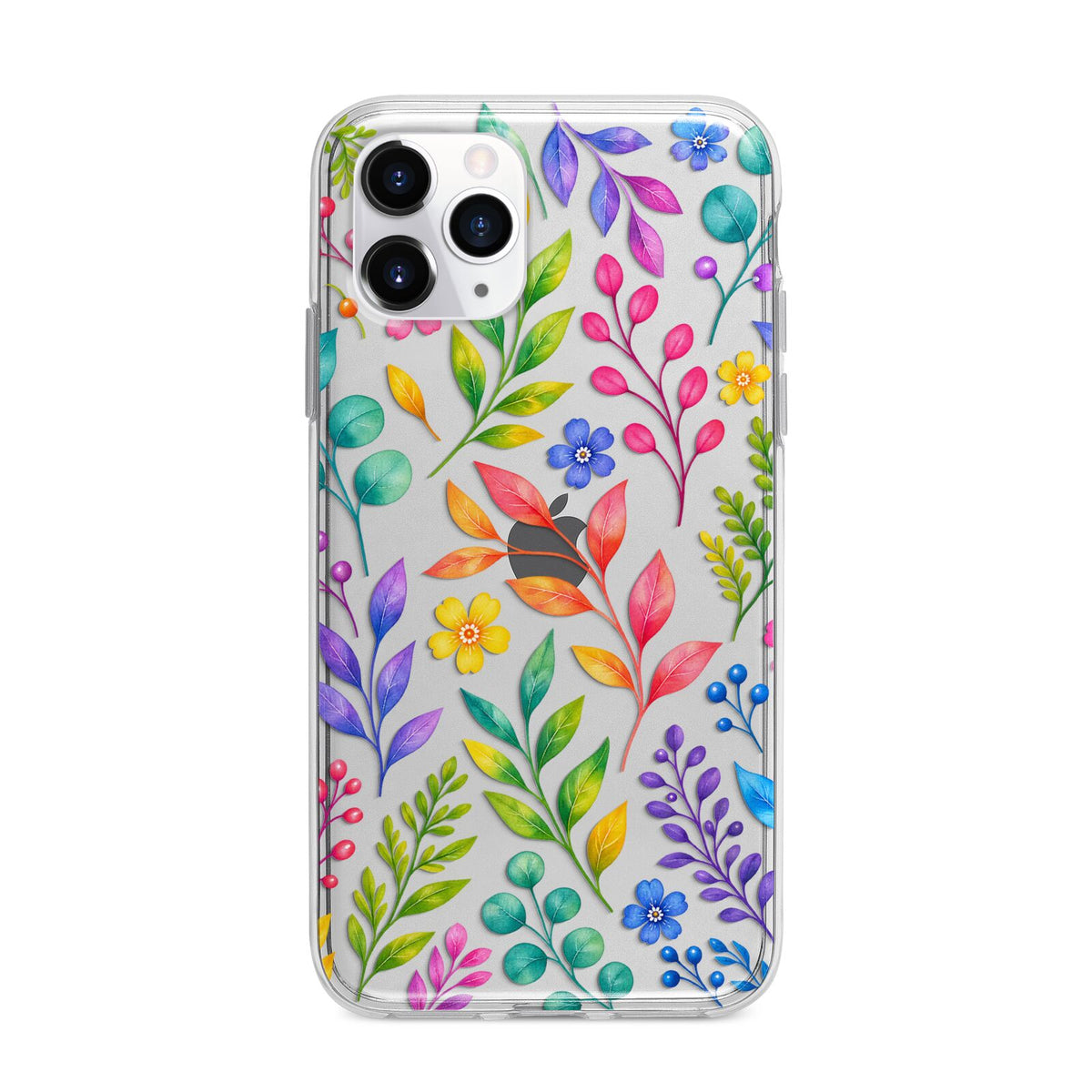 Colour Meadow Apple iPhone 11 Pro in Silver with Bumper Case