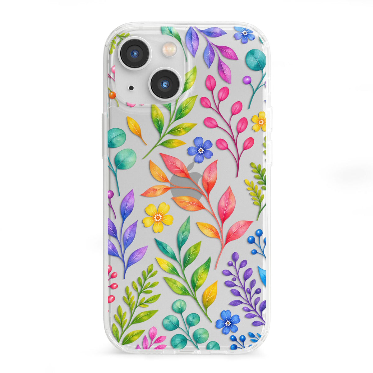 Colour Meadow iPhone 13 Mini Clear Bumper Case