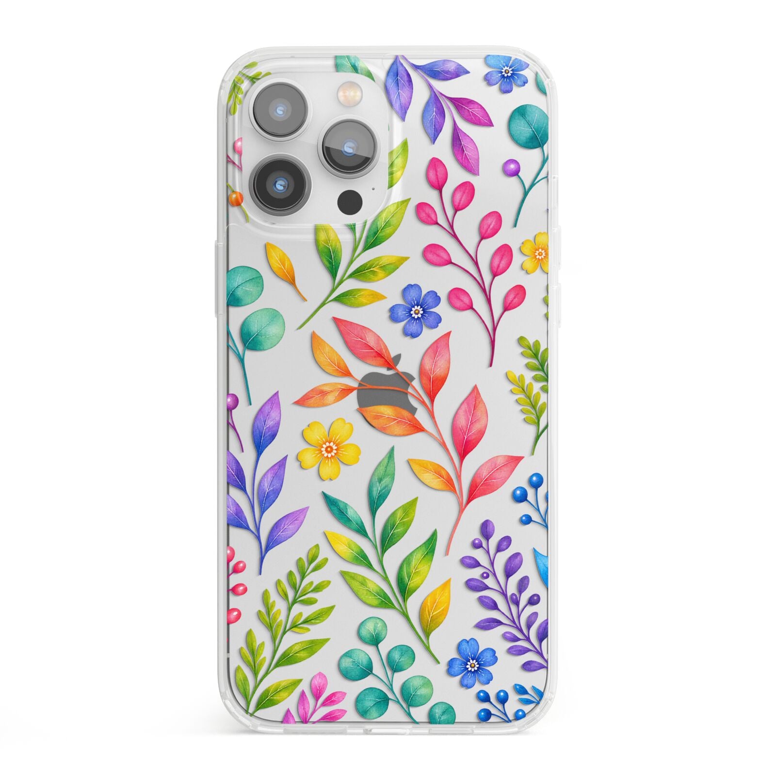 Colour Meadow iPhone 13 Pro Max Clear Bumper Case