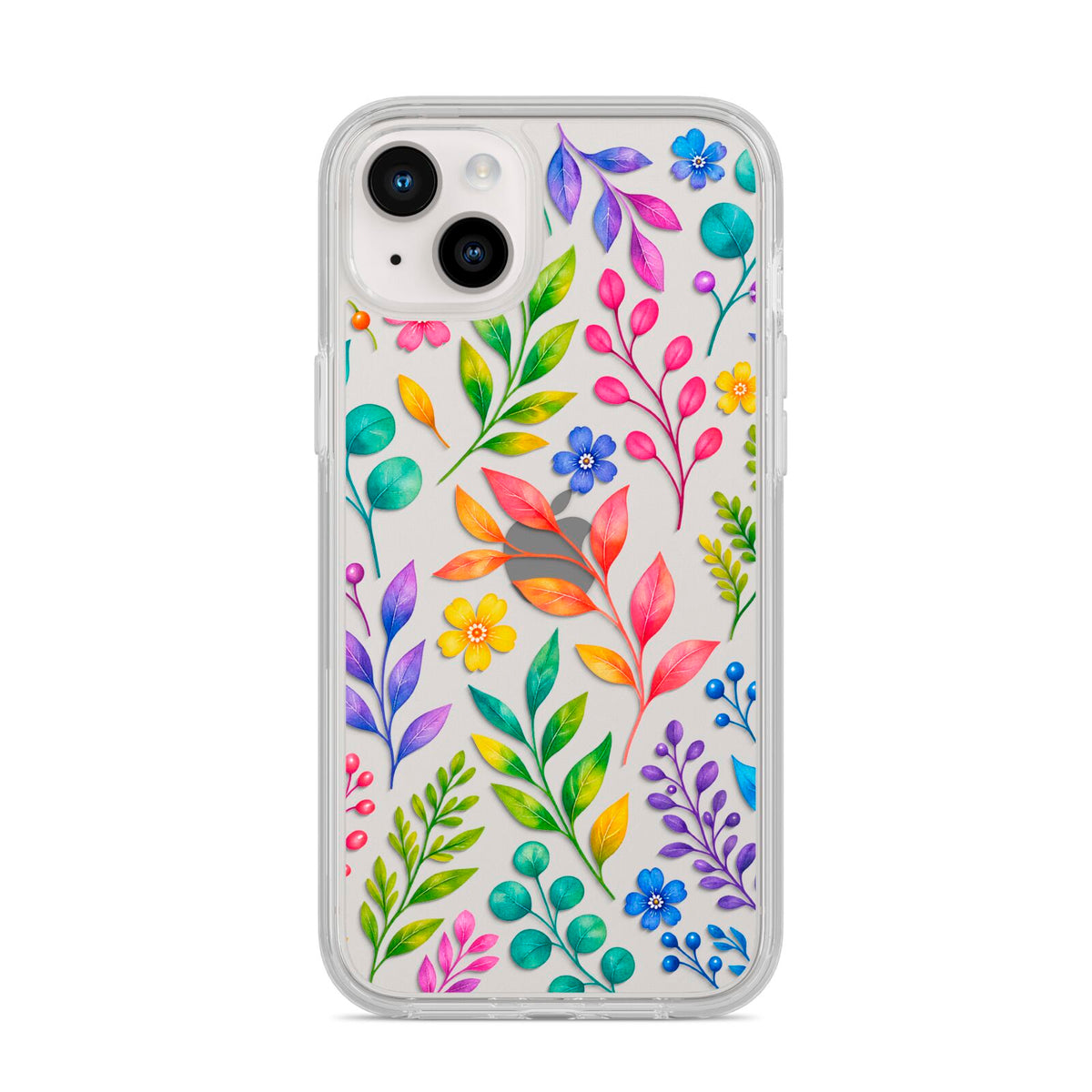 Colour Meadow iPhone 14 Plus Clear Tough Case Starlight
