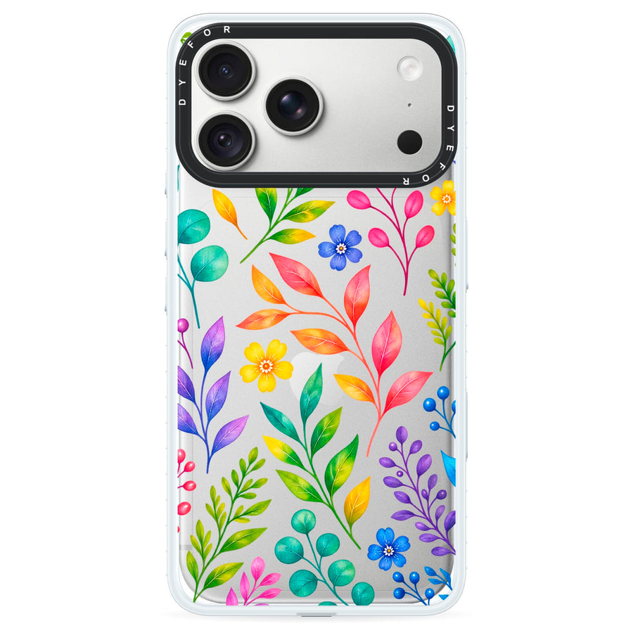Colour Meadow iPhone 18 Pro Max Black Impact Pre order Case on Silver phone