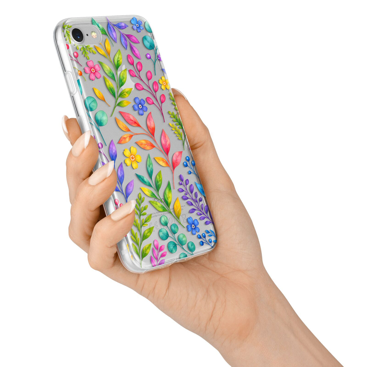 Colour Meadow iPhone 7 Bumper Case on Silver iPhone Alternative Image