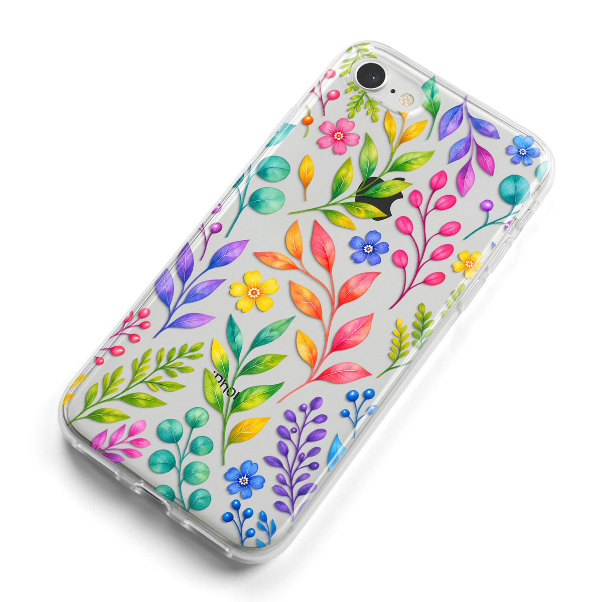 Colour Meadow iPhone 8 Bumper Case on Silver iPhone Alternative Image