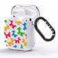 Colourful Balloon Animal AirPods Clear Case Side Image