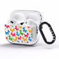 Colourful Balloon Animal AirPods Pro Clear Case Side Image