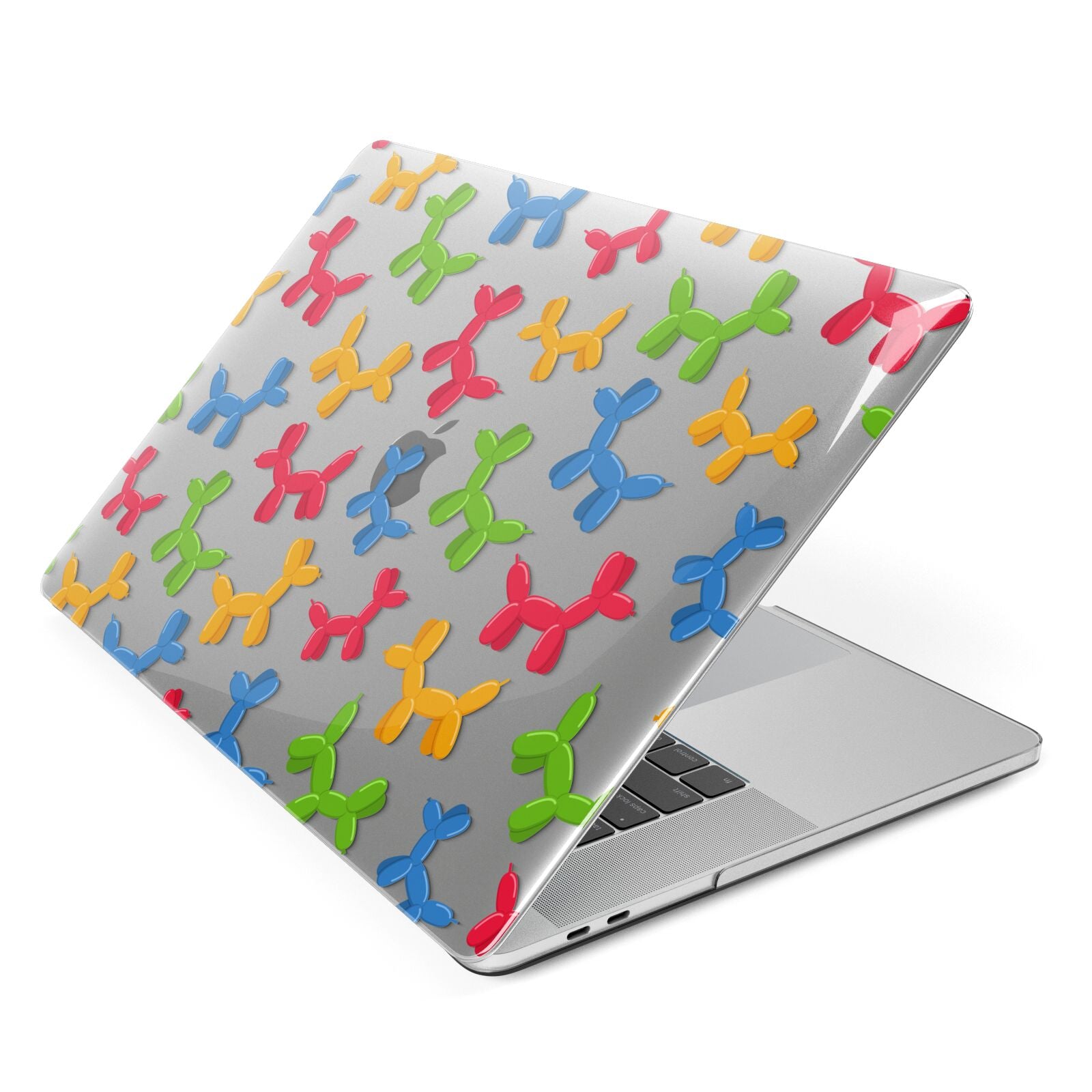 Colourful Balloon Animal Apple MacBook Case Side View