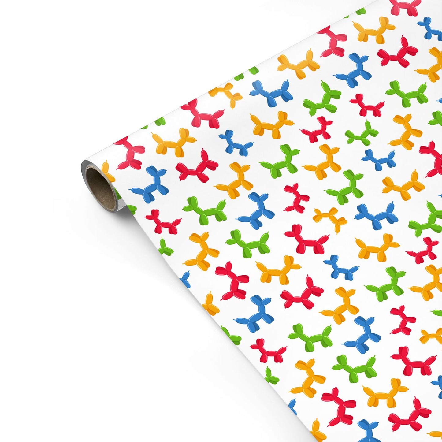 Colourful Balloon Animal Personalised Gift Wrap
