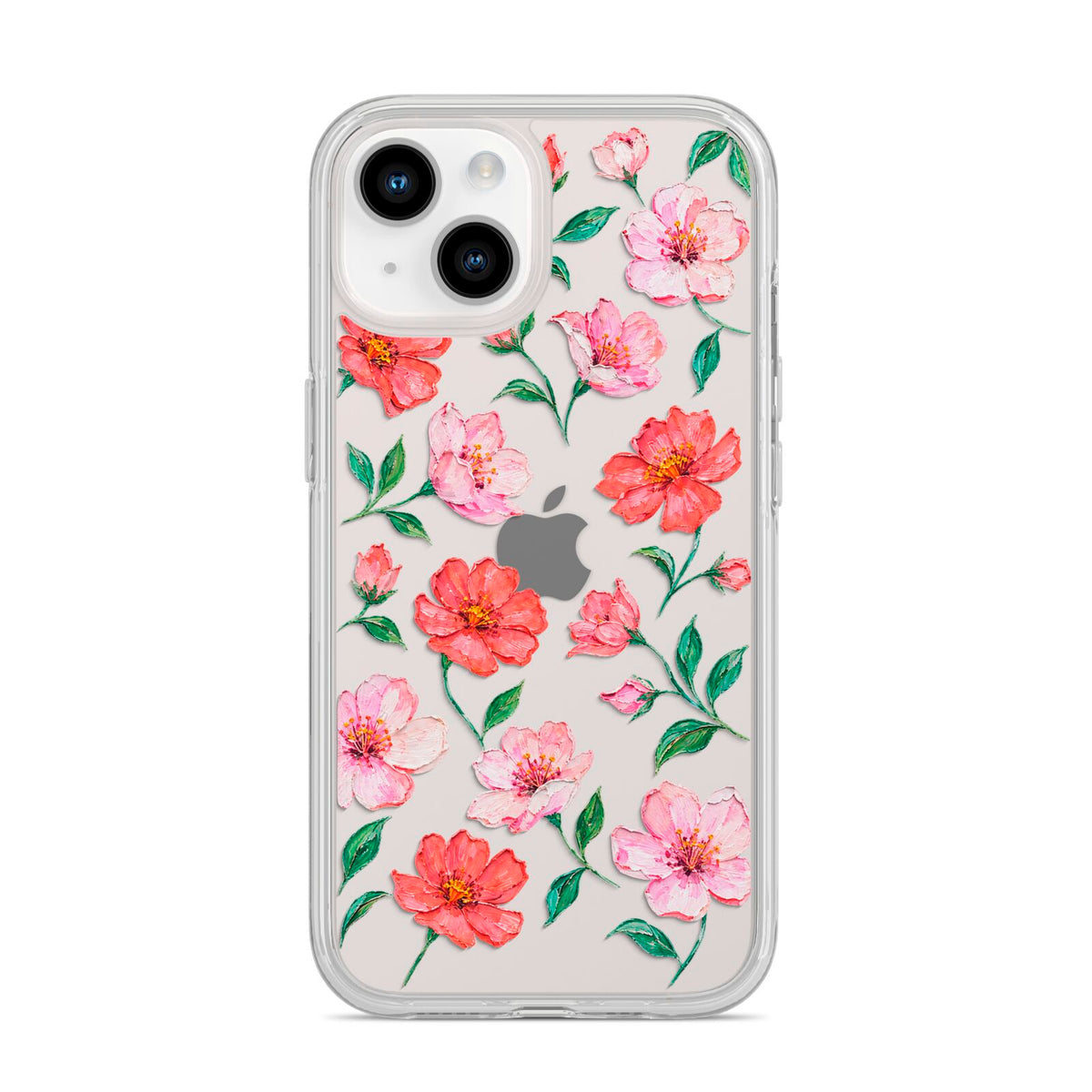 Coral Muse iPhone 14 Clear Tough Case Starlight