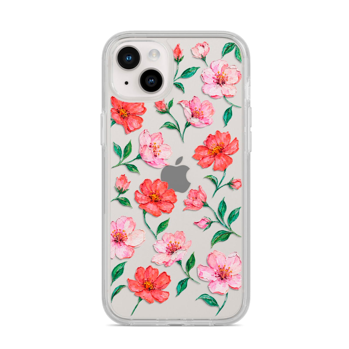 Coral Muse iPhone 14 Plus Clear Tough Case Starlight