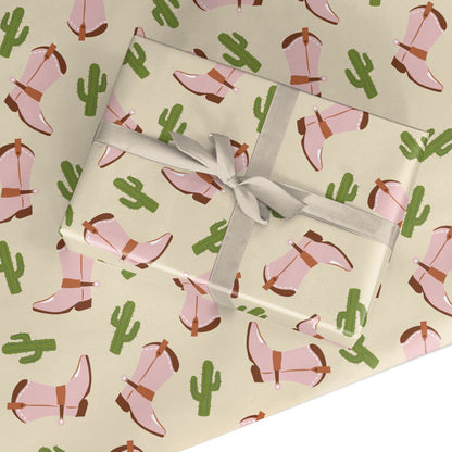 Cowgirl Custom Wrapping Paper